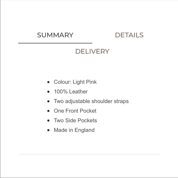 Grafea leather backpack, pink - Picture 5 of 11